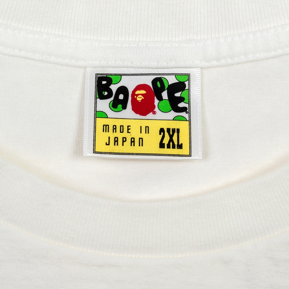 BAPE T-Shirt Ape Camo Helmet Lightning Bolt - Picture 5 of 6